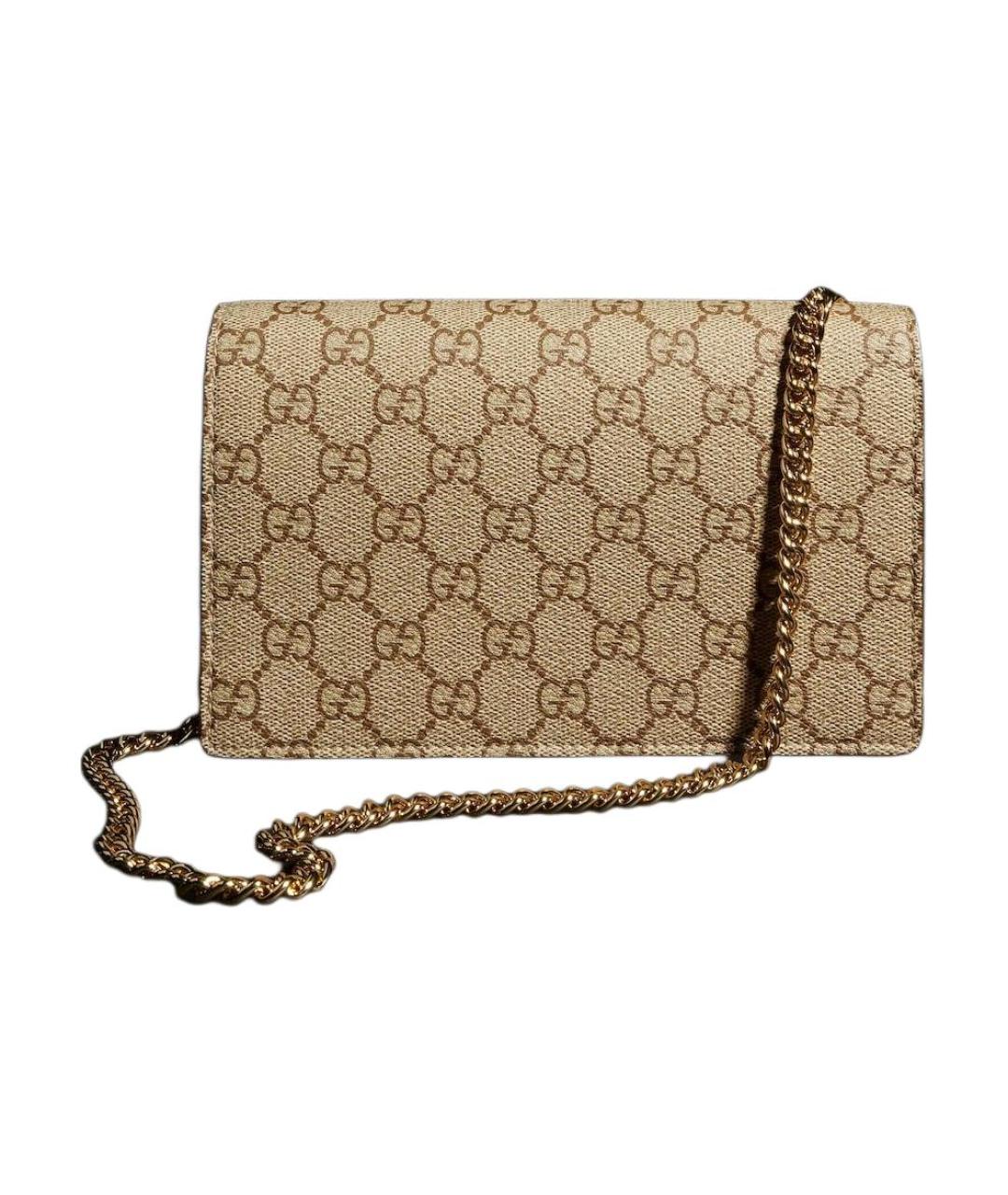 GUCCI Бежевый кошелек, фото 3
