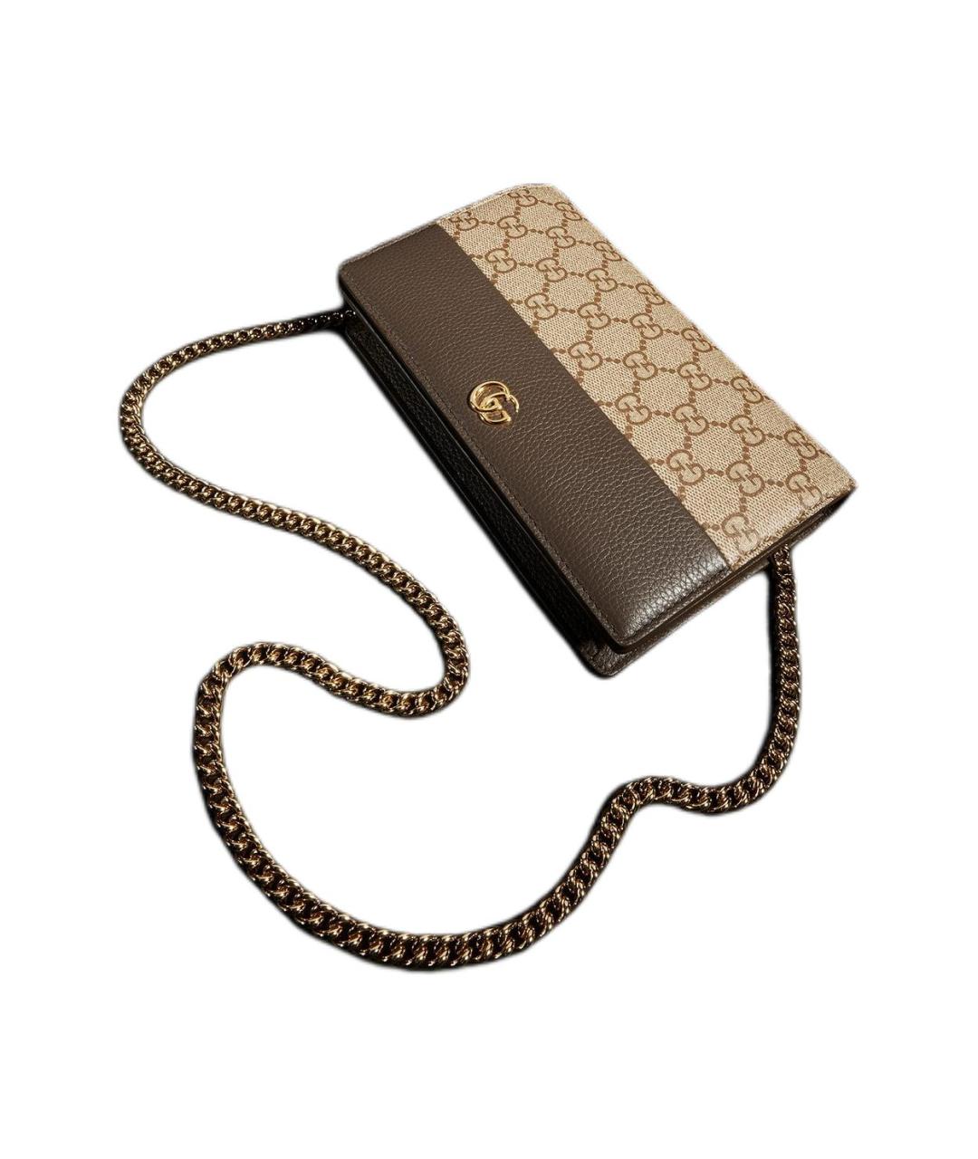GUCCI Бежевый кошелек, фото 4