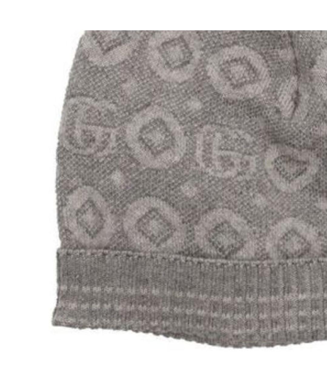 GUCCI Серая шапка, фото 3