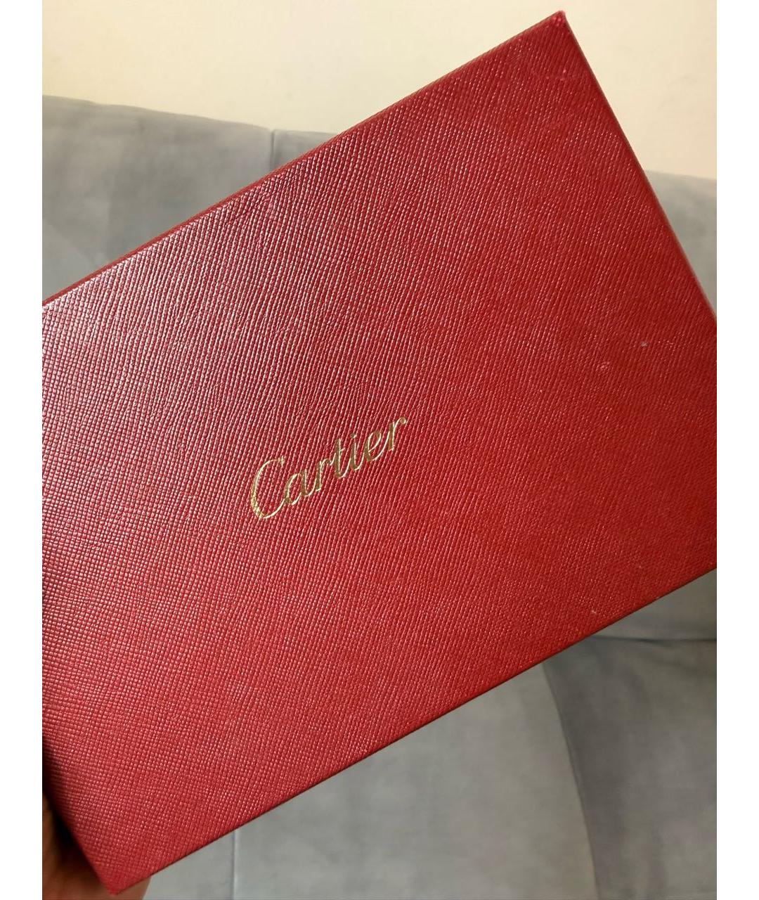 CARTIER Черный кожаный кошелек, фото 6