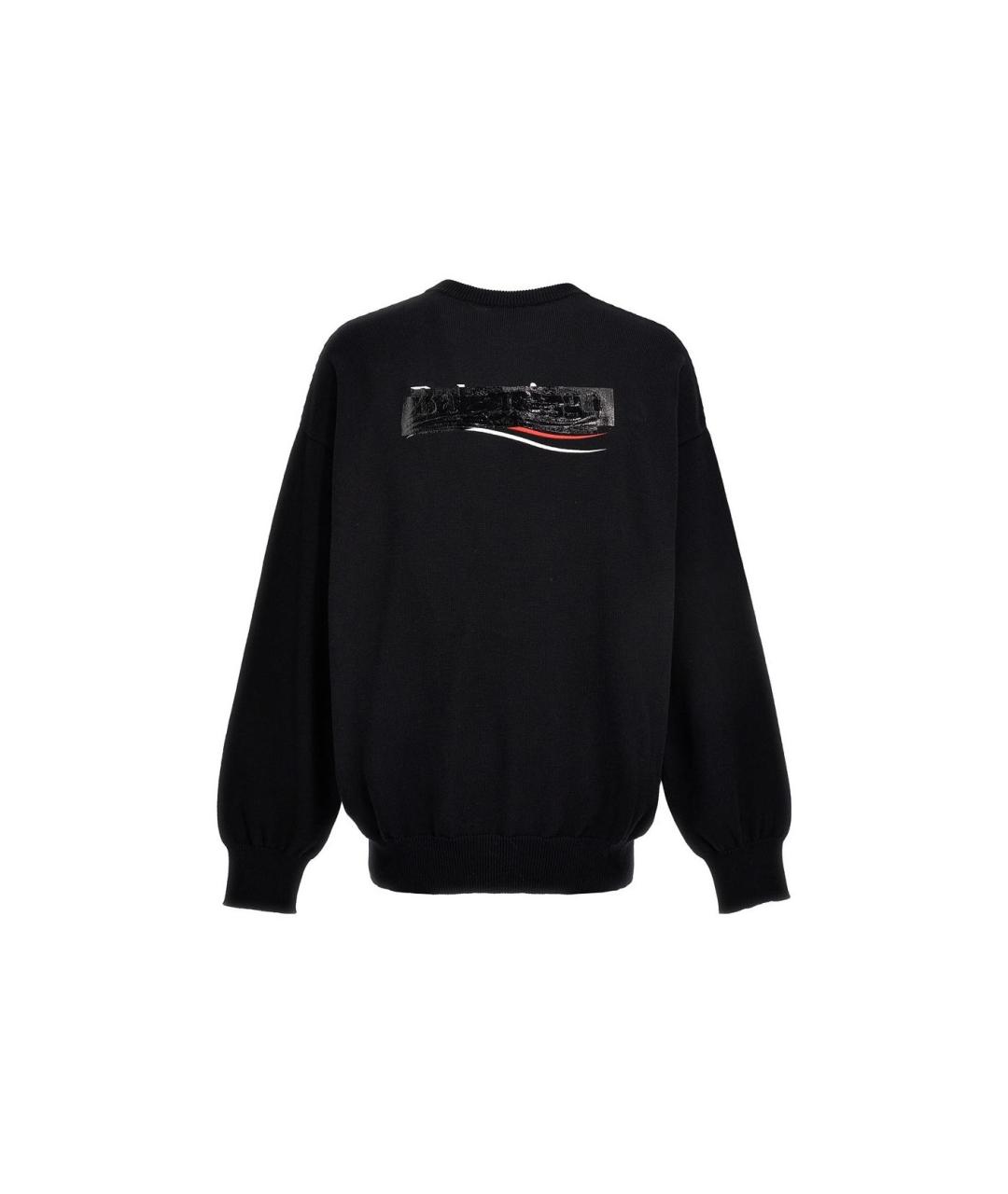 BALENCIAGA Черный джемпер / свитер, фото 2