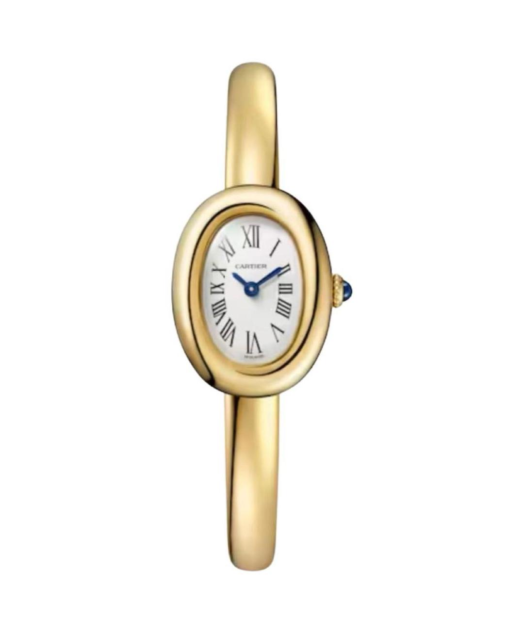 CARTIER Золотые часы из желтого золота, фото 4