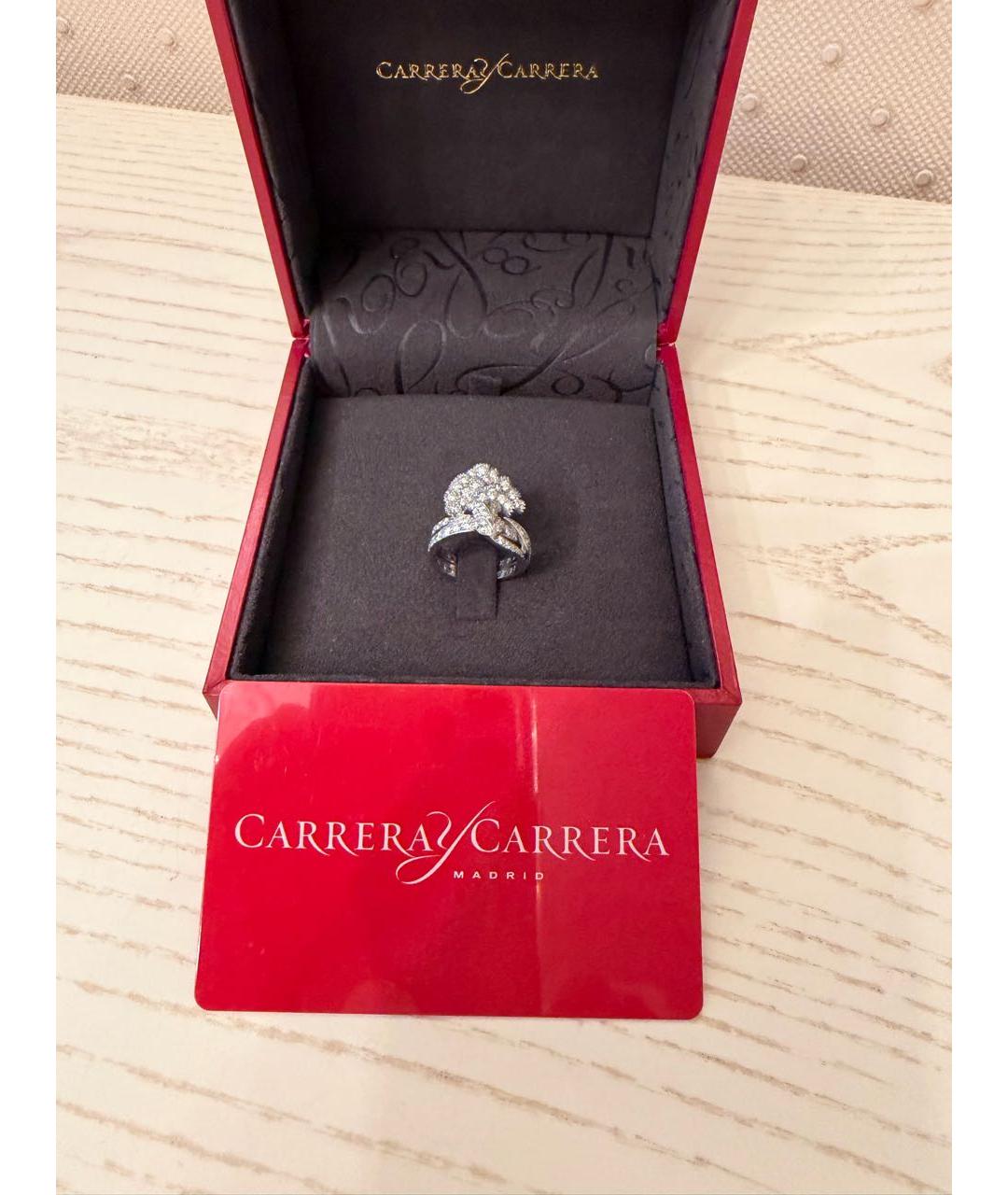CARRERA Y CARRERA Серебряное кольцо из белого золота, фото 7