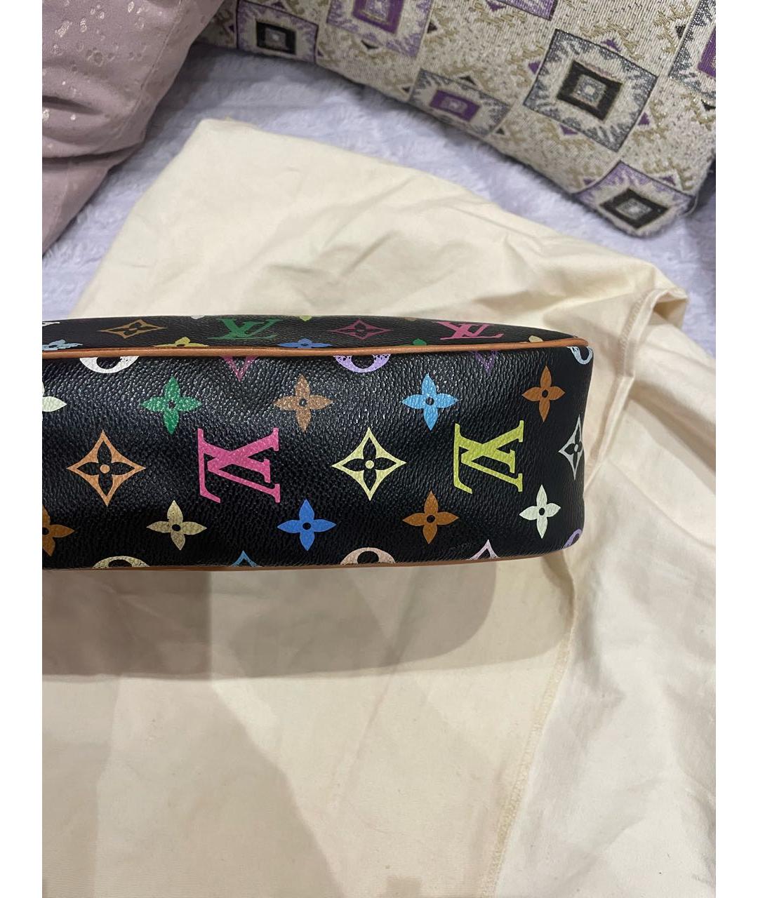 LOUIS VUITTON Черная сумка через плечо, фото 3