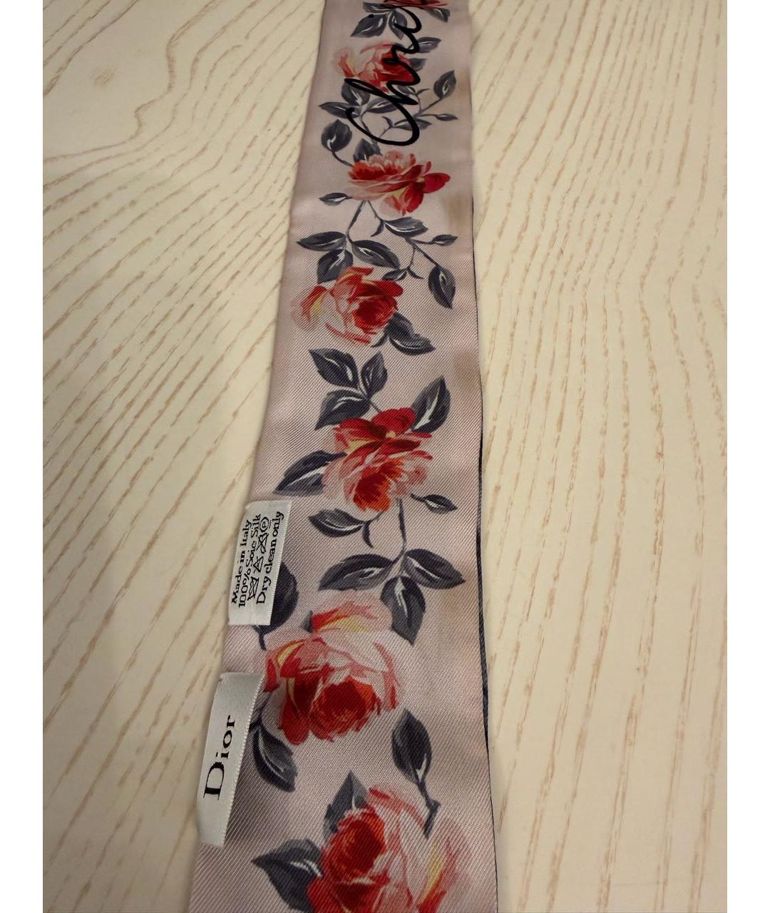 CHRISTIAN DIOR Мульти шелковый платок, фото 2