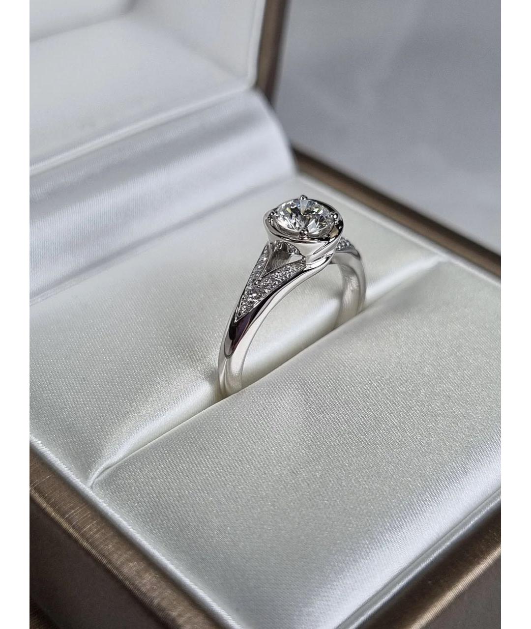 BVLGARI Белое платиновое кольцо, фото 6