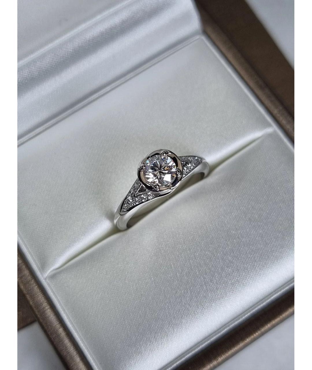 BVLGARI Белое платиновое кольцо, фото 3