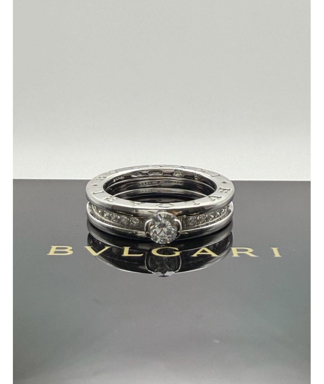 BVLGARI Белое кольцо из белого золота, фото 3