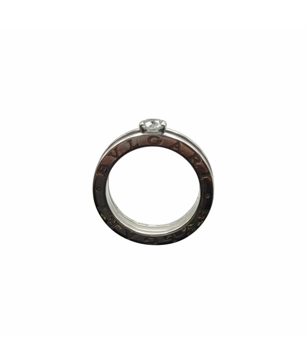 BVLGARI Белое кольцо из белого золота, фото 1