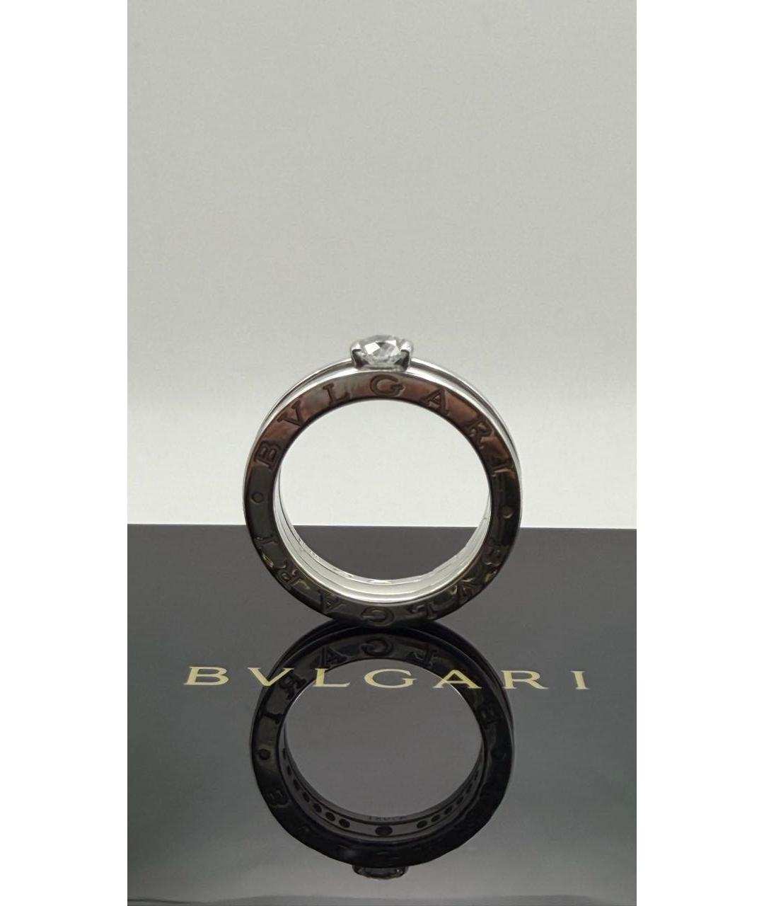 BVLGARI Белое кольцо из белого золота, фото 2