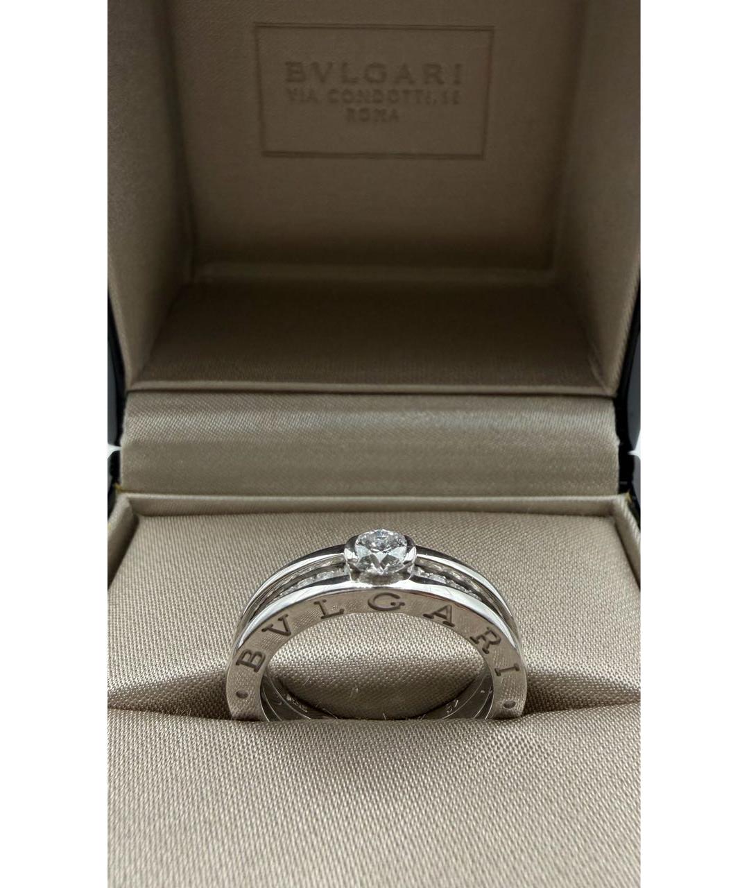 BVLGARI Белое кольцо из белого золота, фото 4