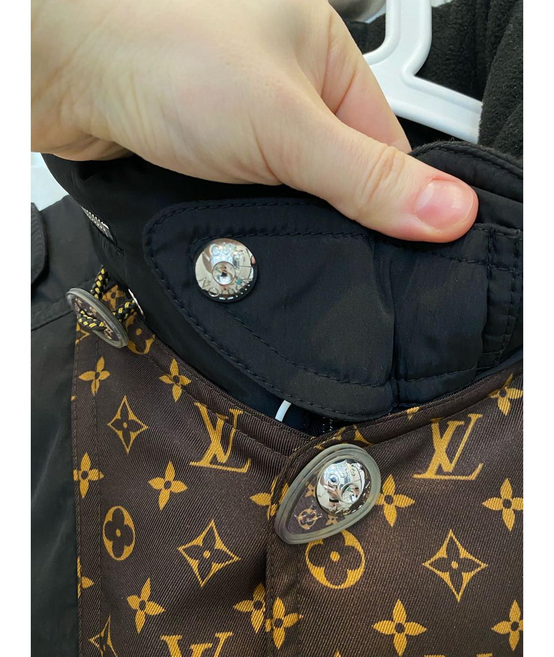 LOUIS VUITTON Коричневая куртка, фото 4