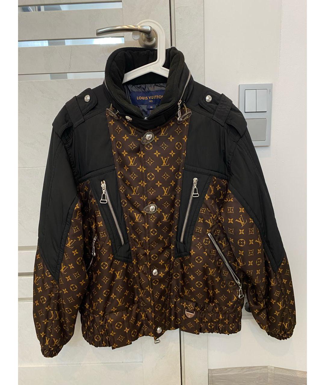 LOUIS VUITTON Коричневая куртка, фото 9