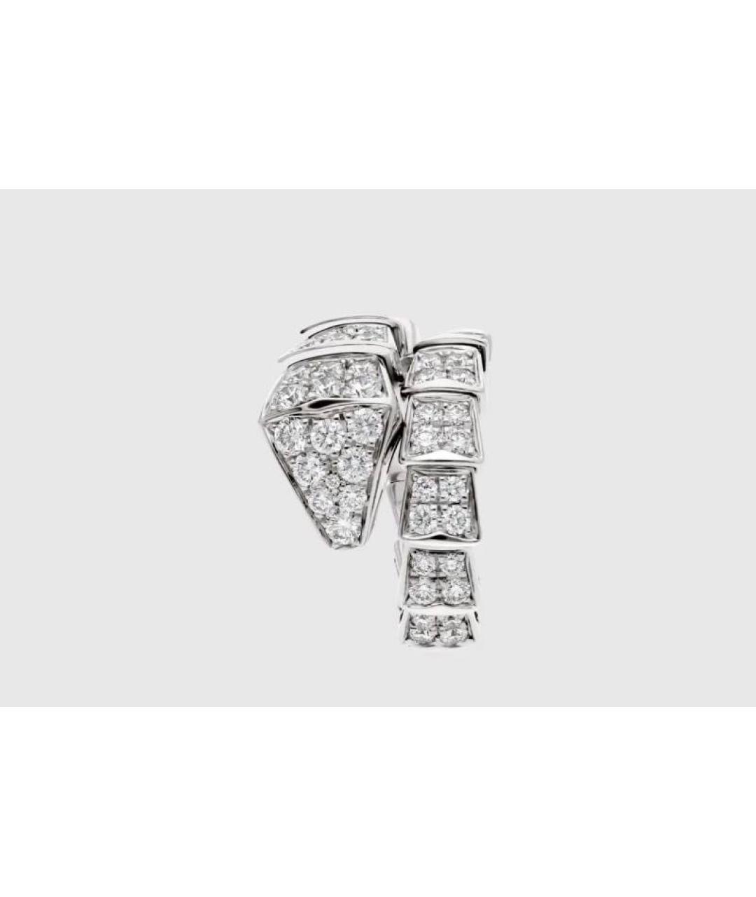 BVLGARI Белое кольцо из белого золота, фото 6