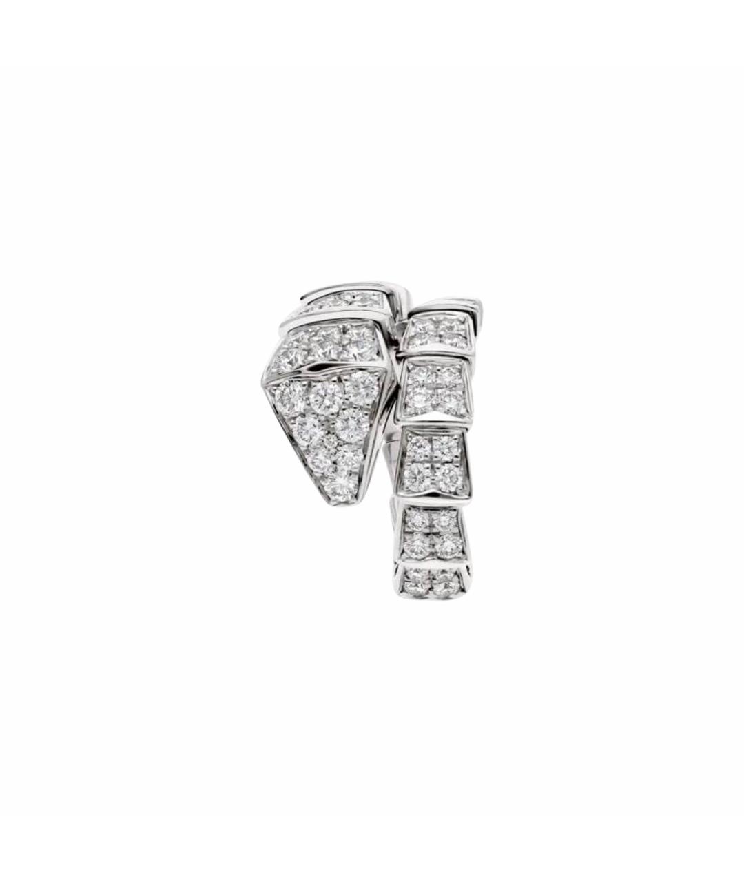 BVLGARI Белое кольцо из белого золота, фото 1