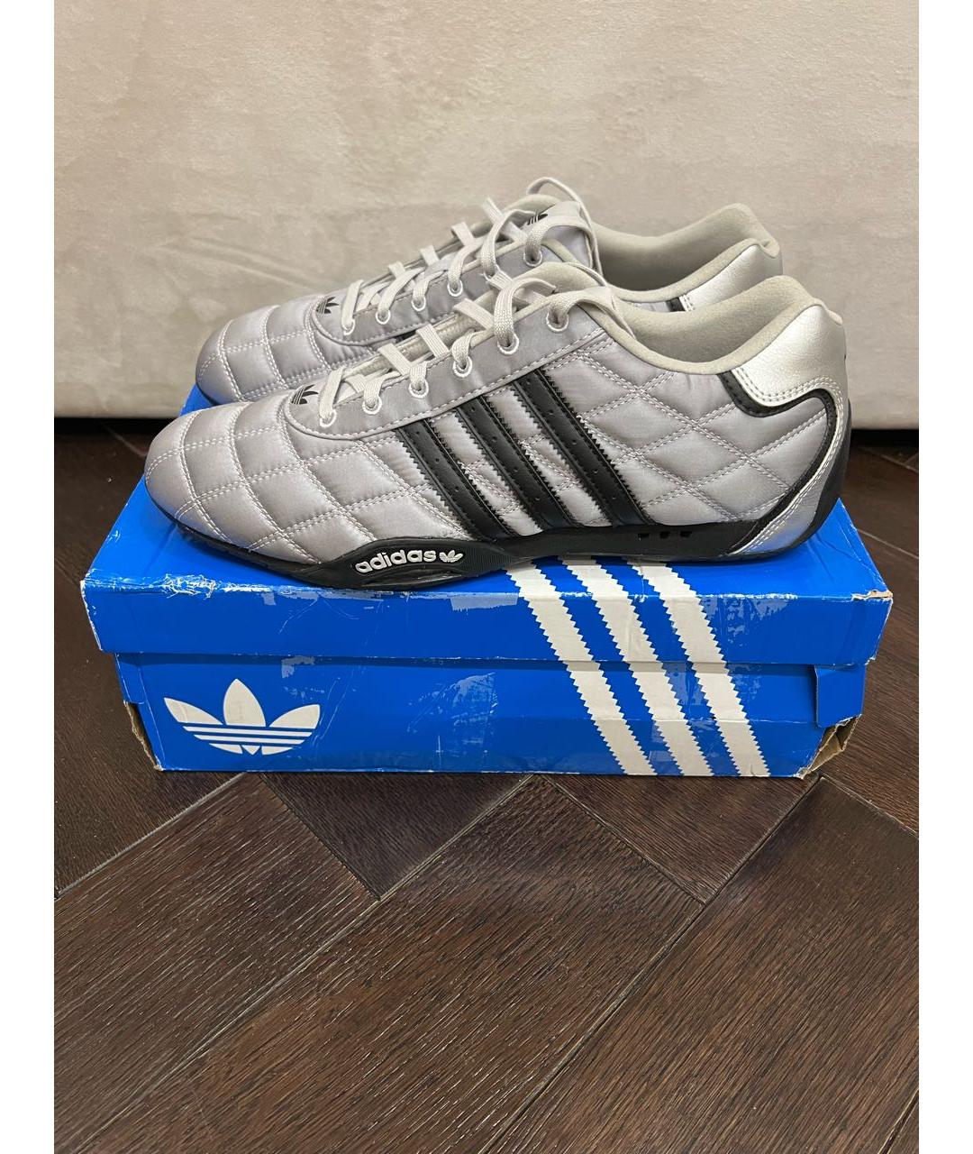 ADIDAS Серые синтетические низкие кроссовки / кеды, фото 8