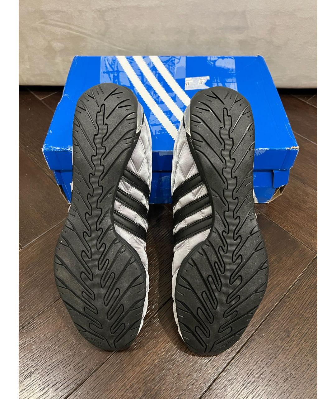ADIDAS Серые синтетические низкие кроссовки / кеды, фото 5