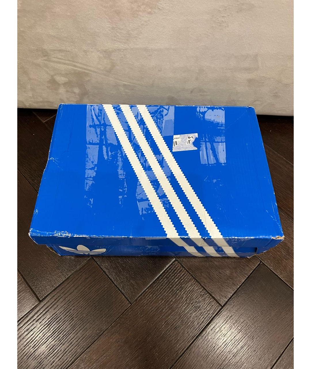 ADIDAS Серые синтетические низкие кроссовки / кеды, фото 7