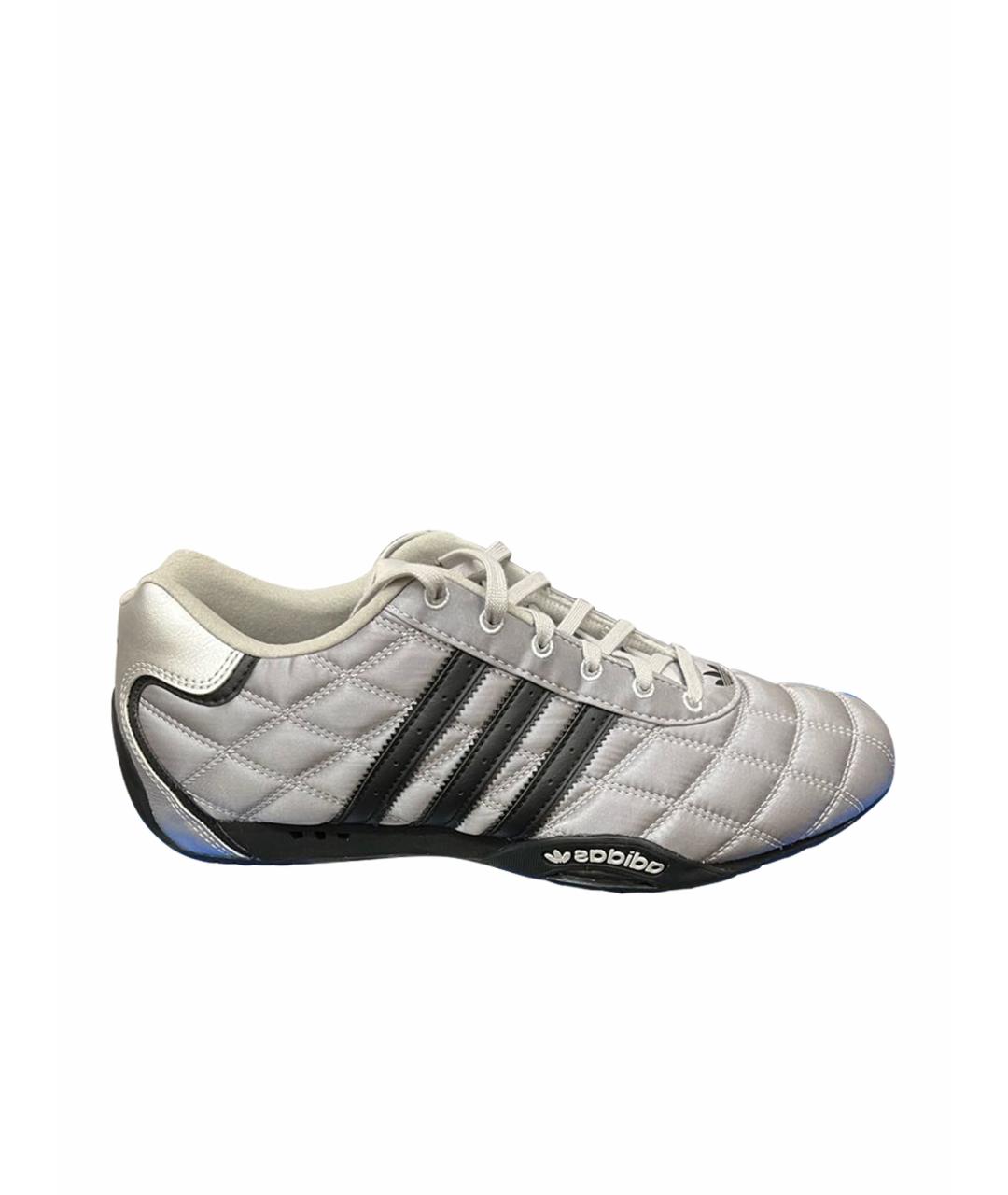 ADIDAS Серые синтетические низкие кроссовки / кеды, фото 1