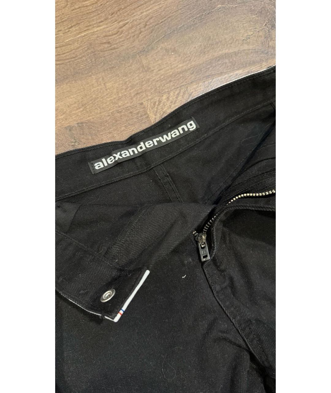 ALEXANDER WANG Черные деним шорты, фото 3
