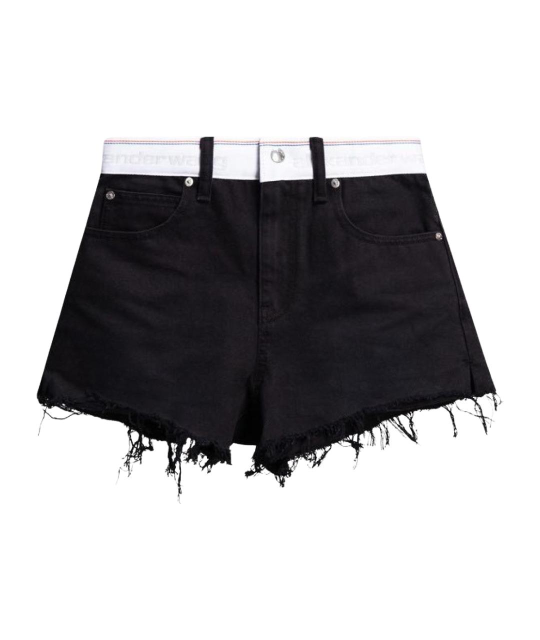 ALEXANDER WANG Черные деним шорты, фото 1