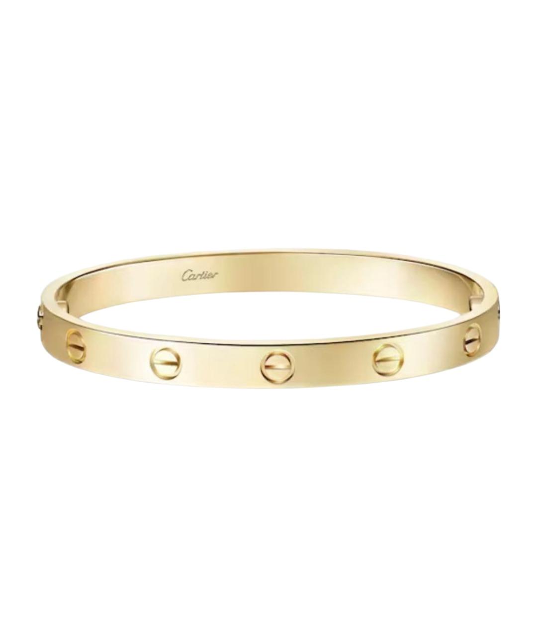 CARTIER Золотой браслет из желтого золота, фото 1