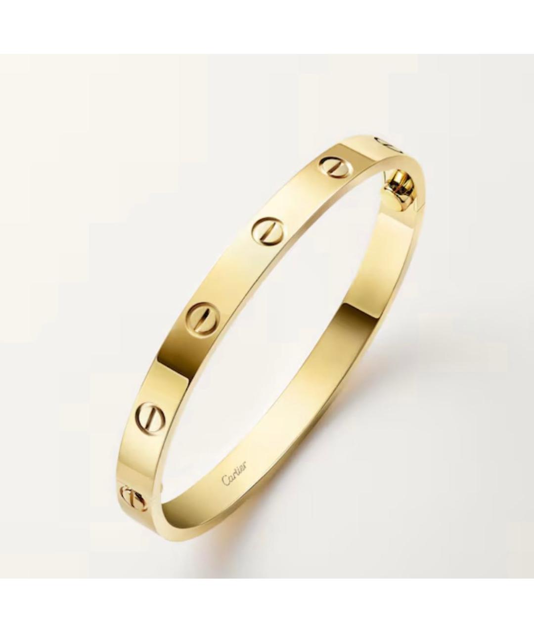 CARTIER Золотой браслет из желтого золота, фото 2