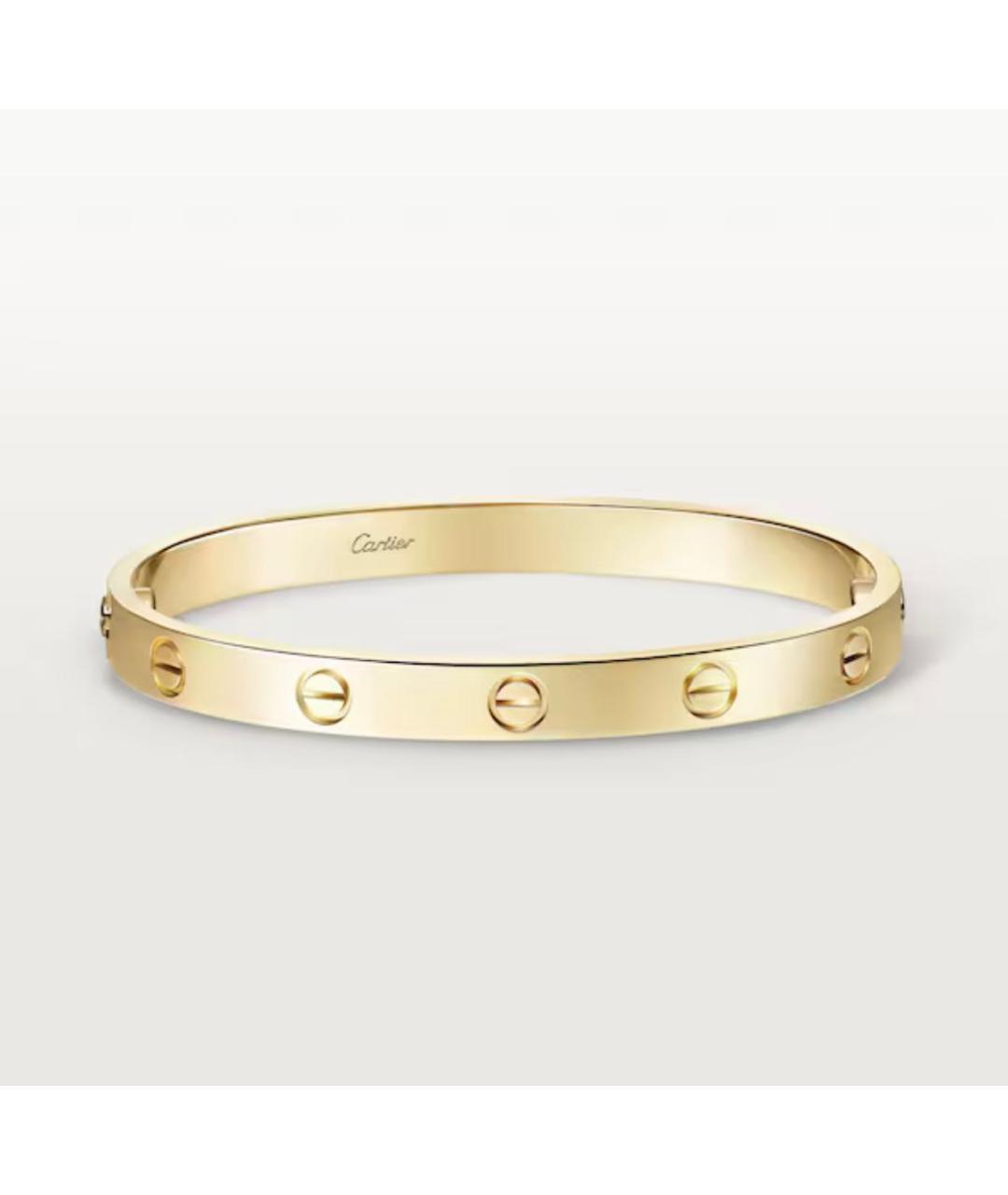 CARTIER Золотой браслет из желтого золота, фото 3