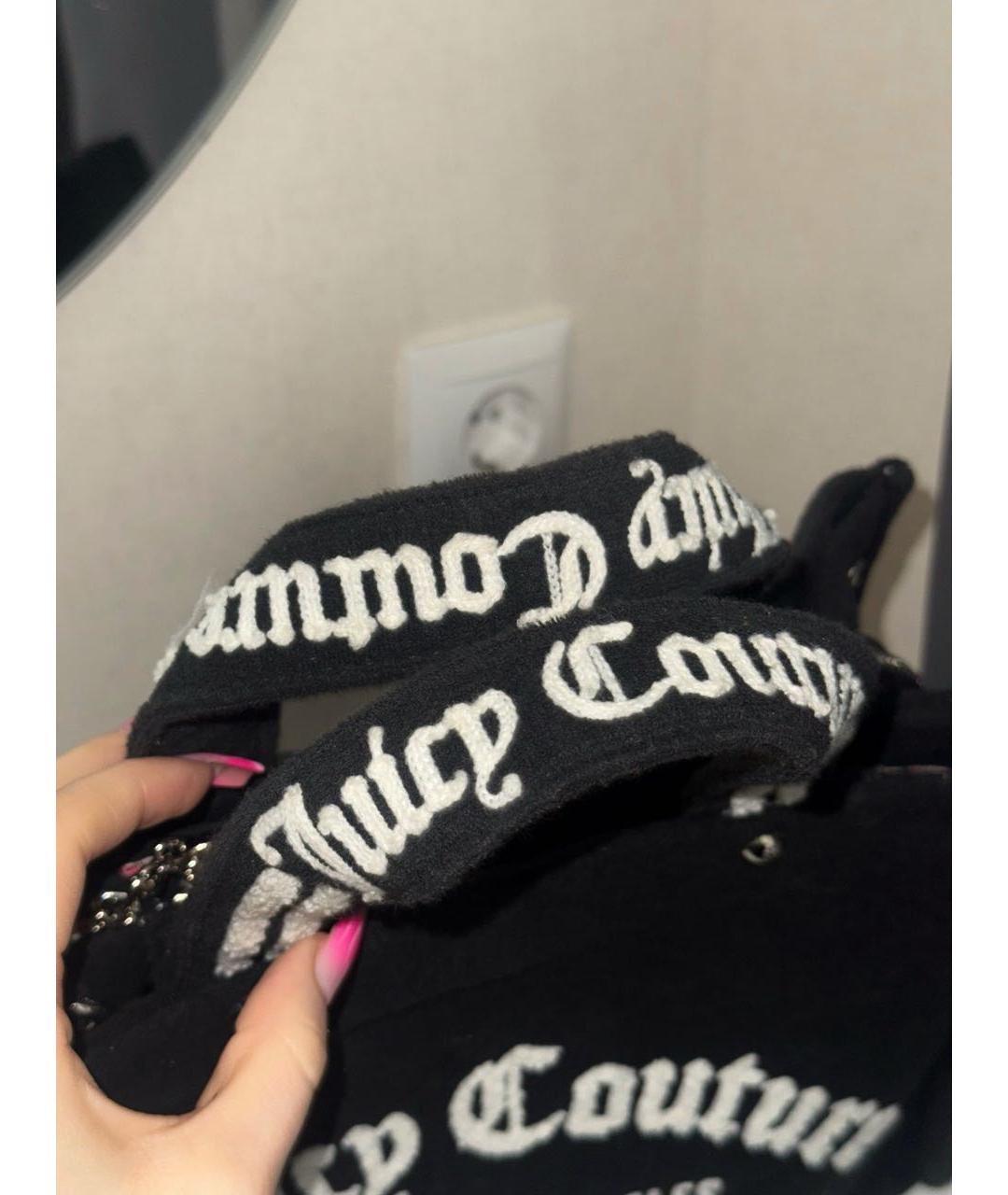 JUICY COUTURE Черная сумка тоут, фото 3