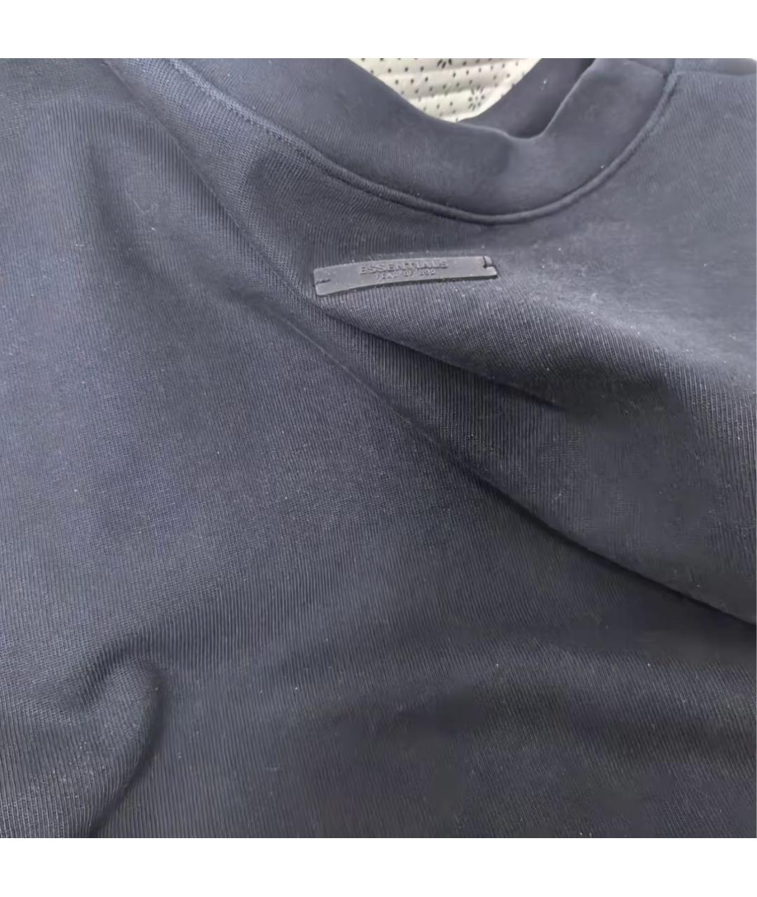 FEAR OF GOD Черная футболка, фото 8