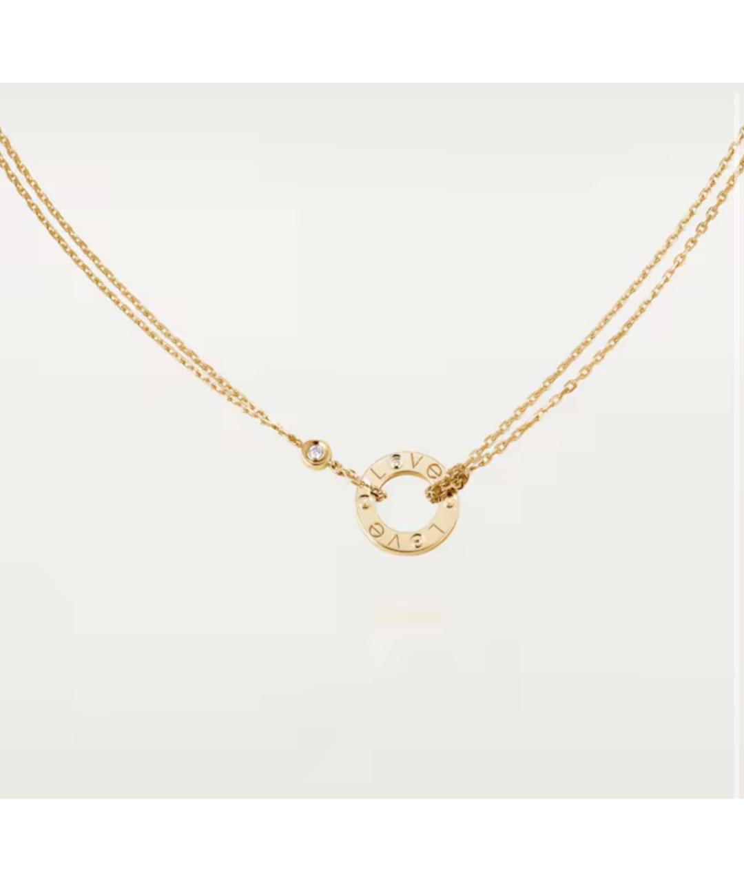 CARTIER Золотое колье из желтого золота, фото 5