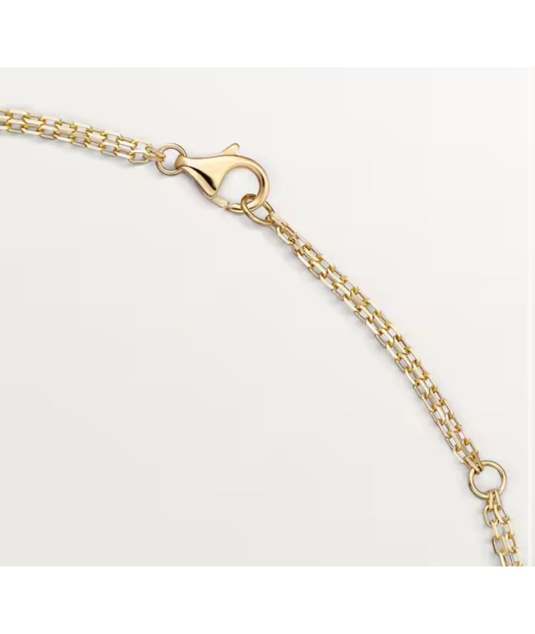 CARTIER Золотое колье из желтого золота, фото 3