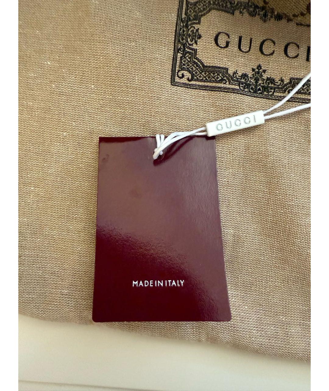 GUCCI Бежевый кожаный ремень, фото 7