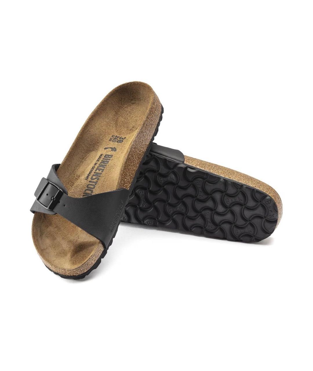 BIRKENSTOCK Черные шлепанцы, фото 7