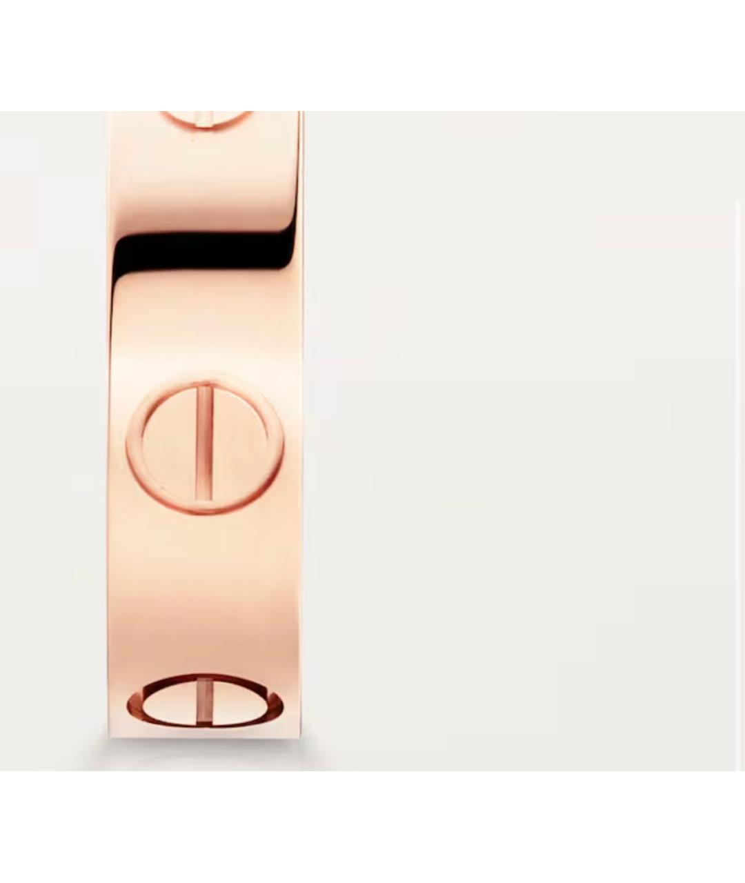 CARTIER Золотое кольцо из розового золота, фото 4