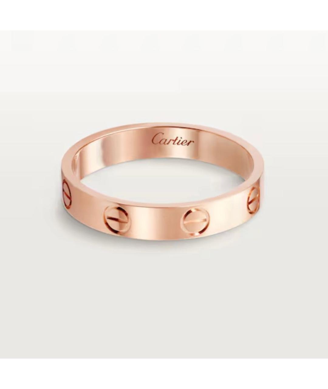 CARTIER Золотое кольцо из розового золота, фото 5