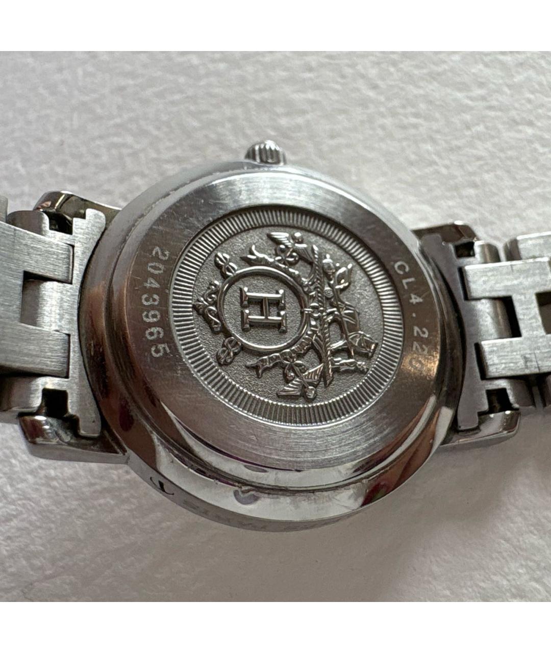 HERMES Белые часы, фото 3