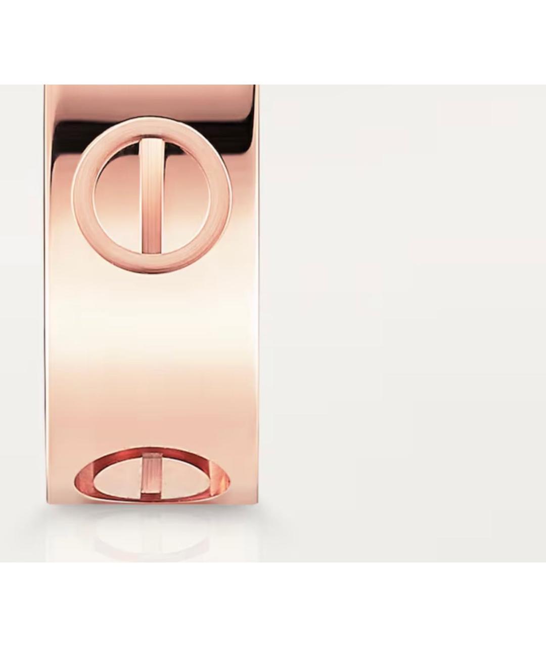 CARTIER Золотое кольцо из розового золота, фото 4