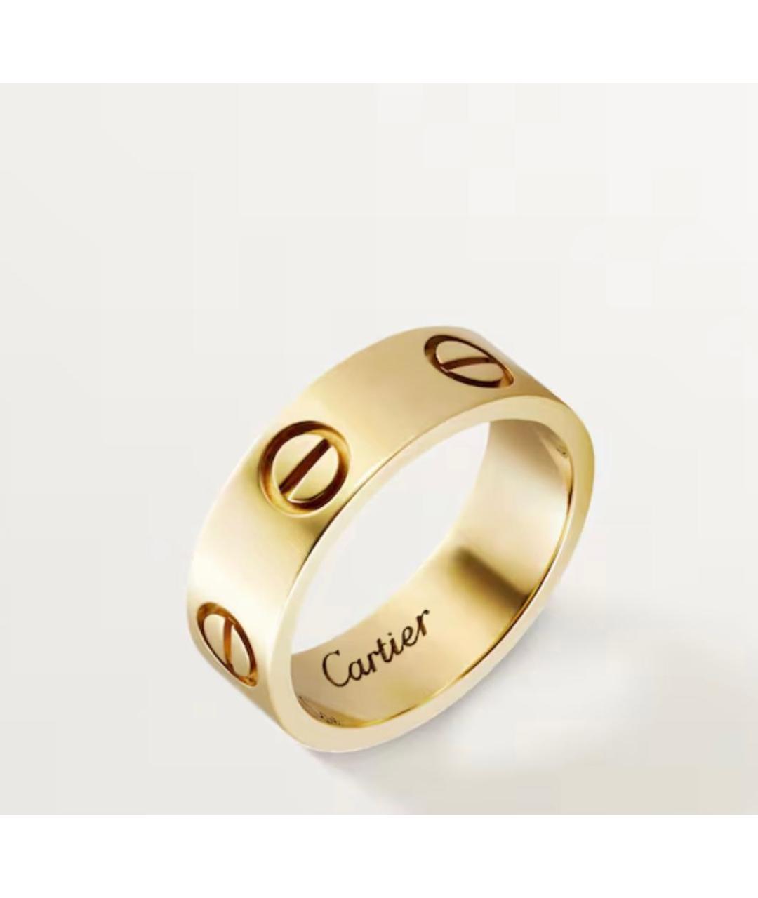 CARTIER Золотое кольцо из желтого золота, фото 2