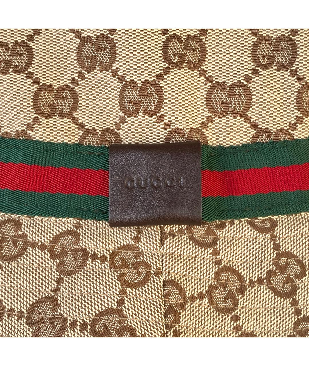 GUCCI Бежевая панама, фото 5