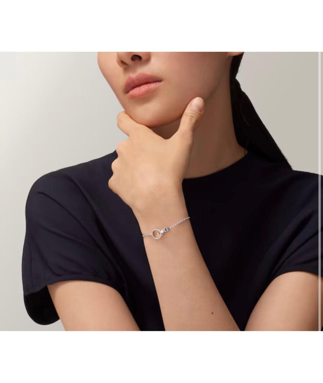 CARTIER Серебряный браслет из белого золота, фото 3
