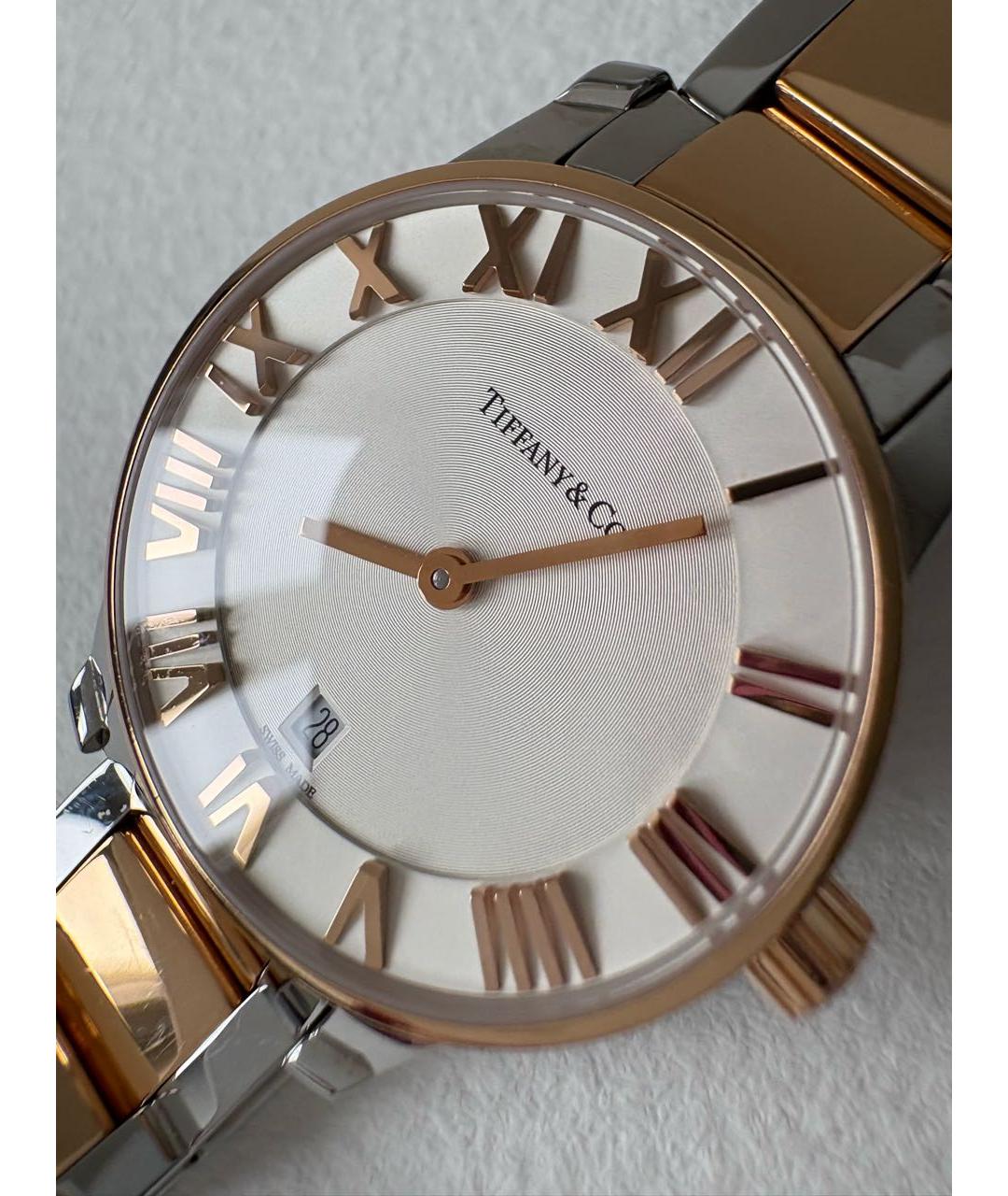 TIFFANY&CO Белые часы из розового золота, фото 3
