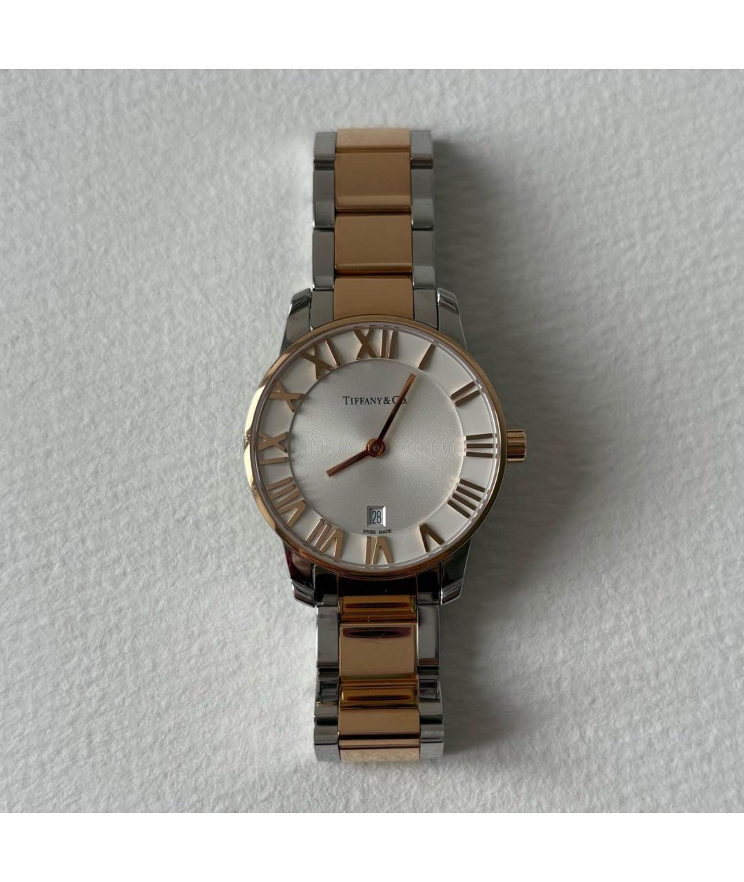 TIFFANY&CO Белые часы из розового золота, фото 8