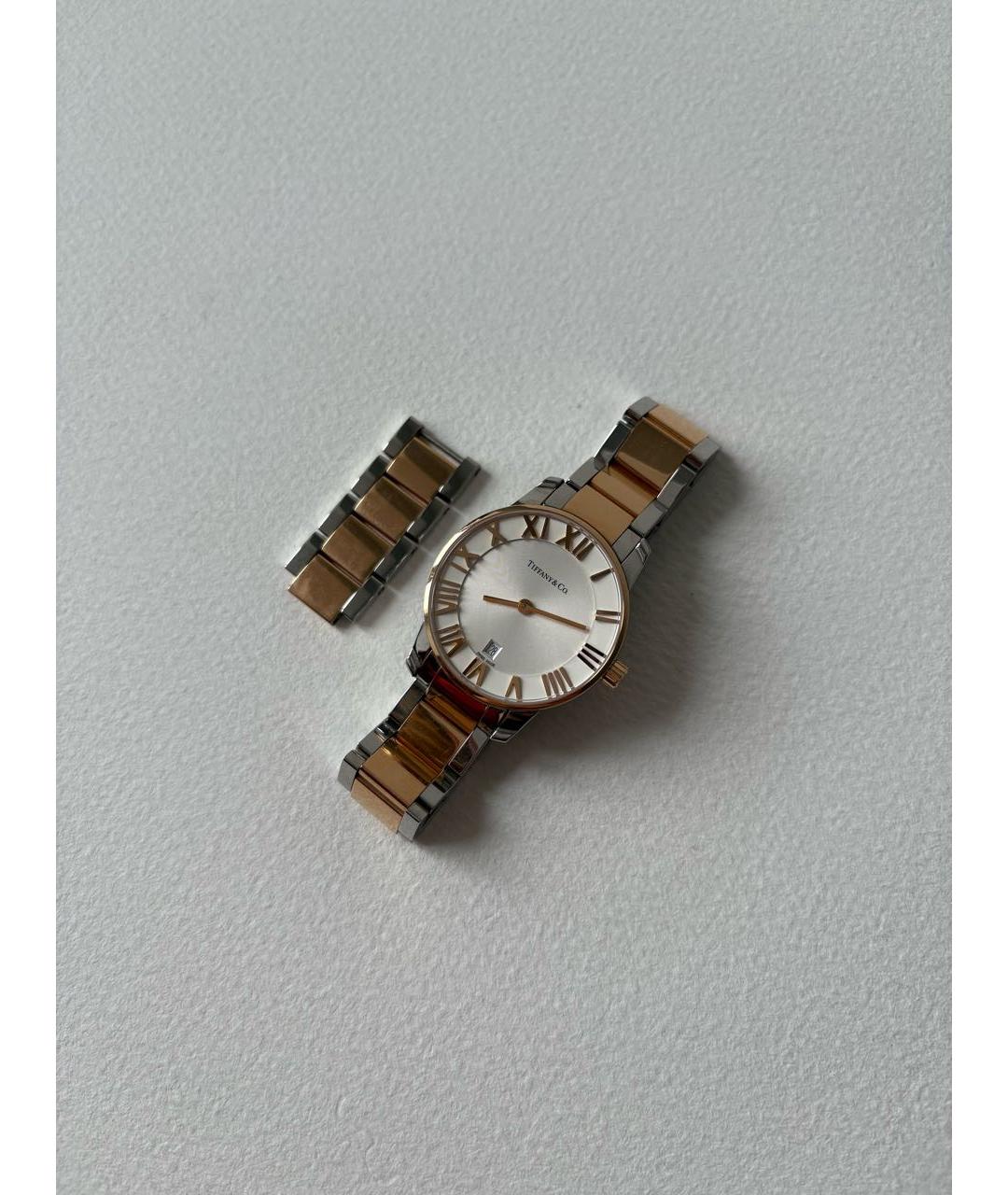 TIFFANY&CO Белые часы из розового золота, фото 7