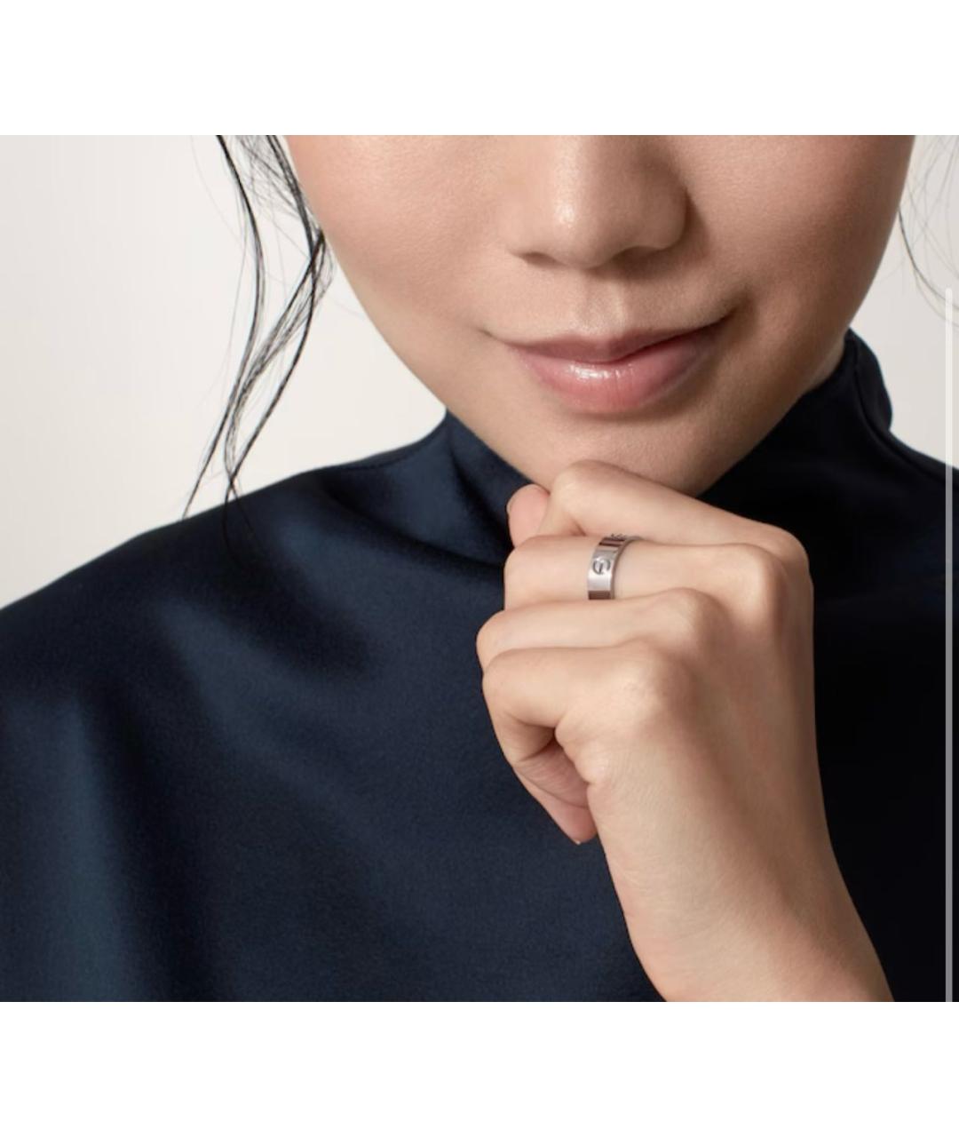 CARTIER Серебряное кольцо из белого золота, фото 3