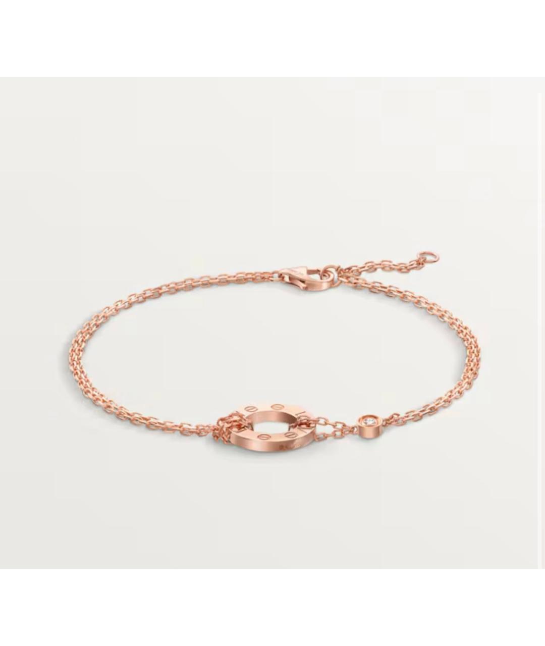 CARTIER Золотой браслет из розового золота, фото 5
