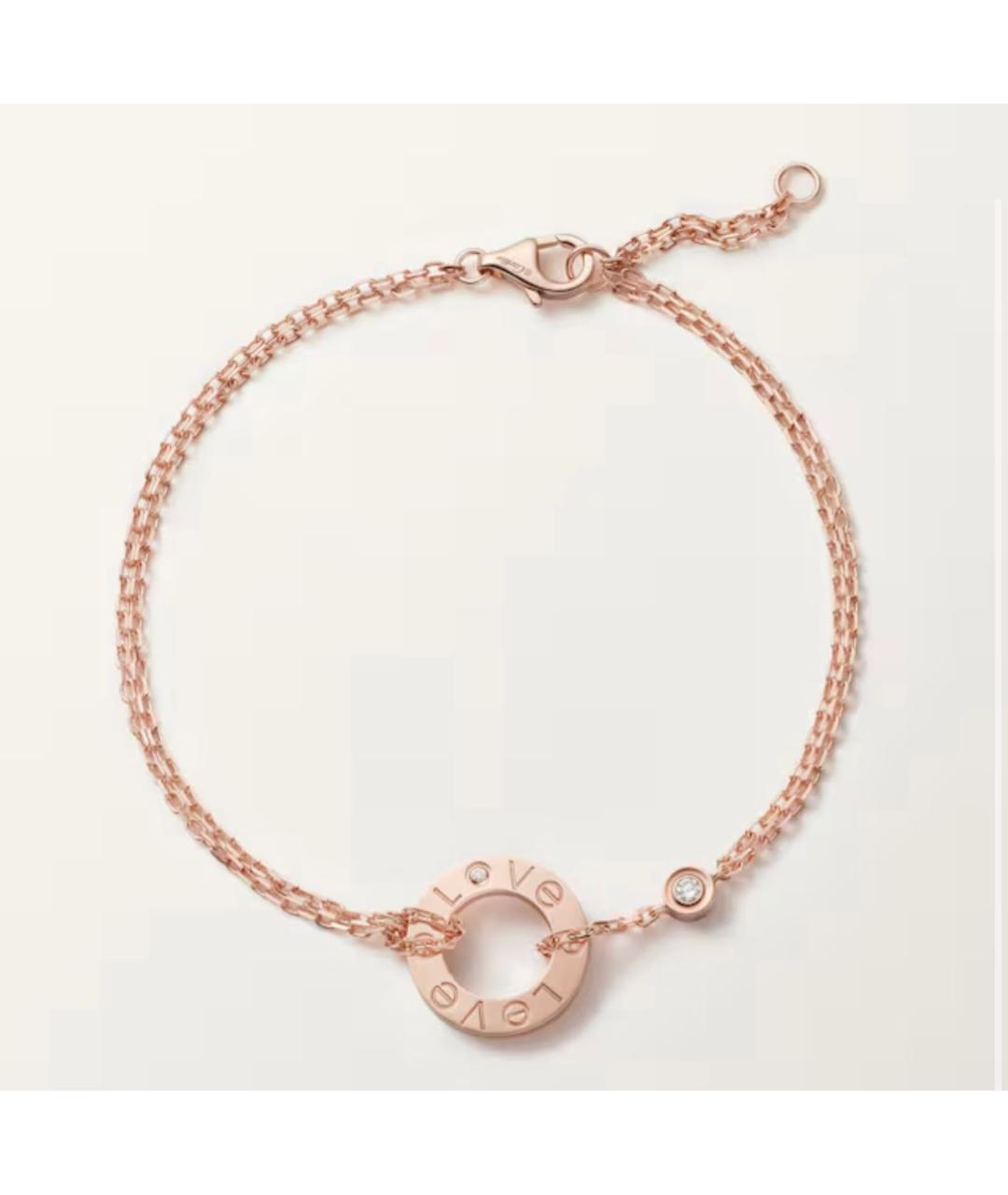 CARTIER Золотой браслет из розового золота, фото 3
