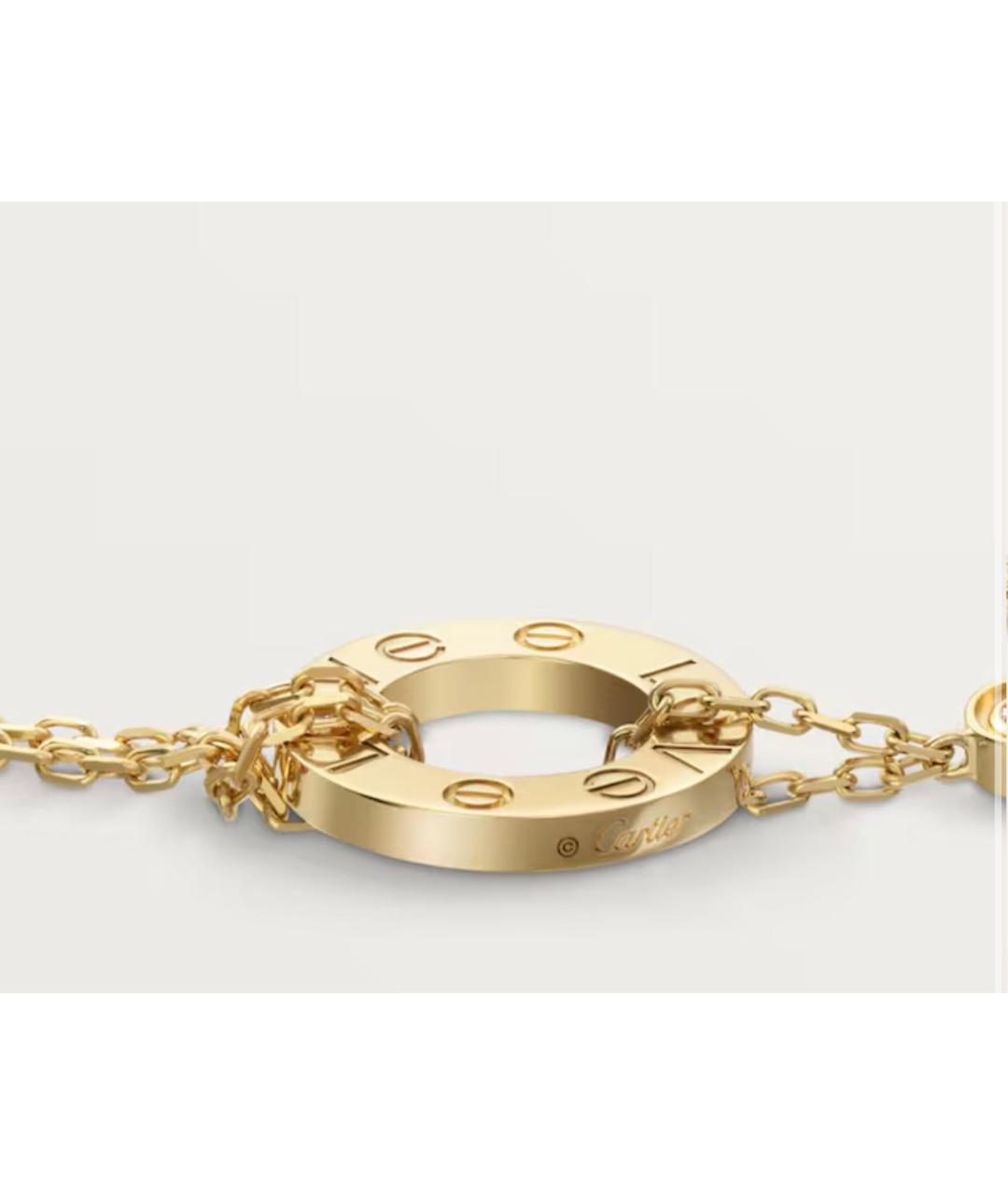 CARTIER Золотой браслет из желтого золота, фото 4