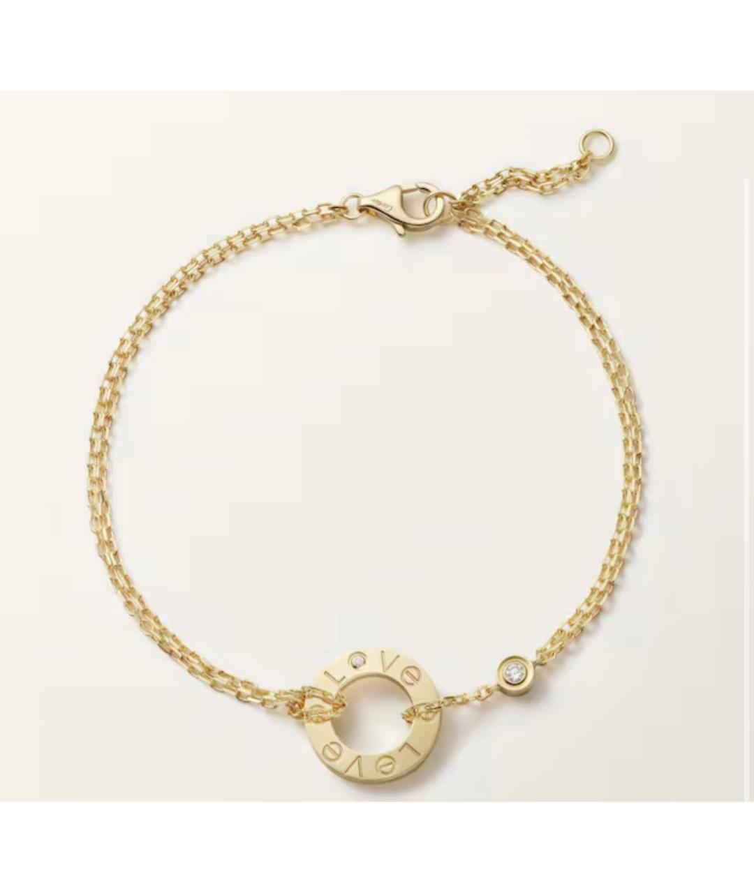 CARTIER Золотой браслет из желтого золота, фото 3