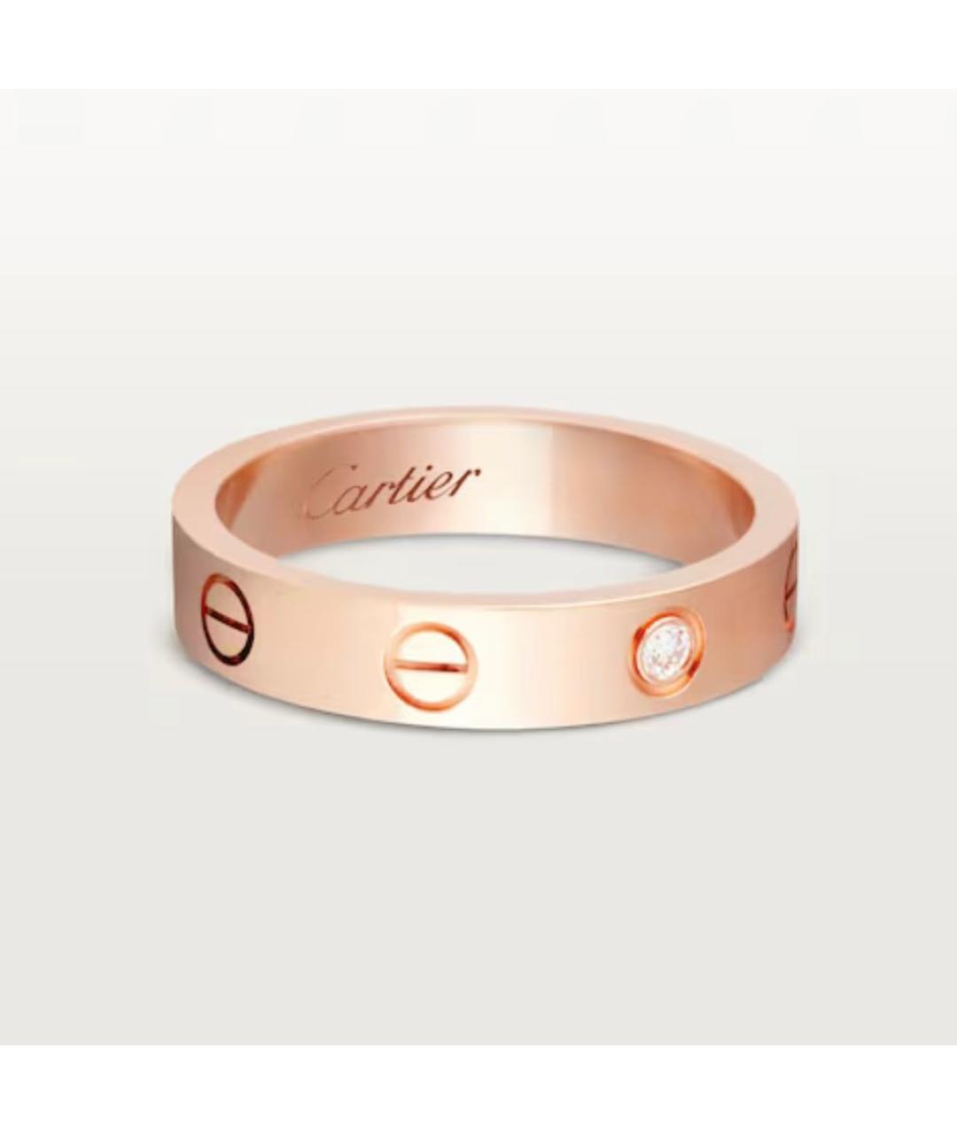 CARTIER Золотое кольцо из розового золота, фото 5